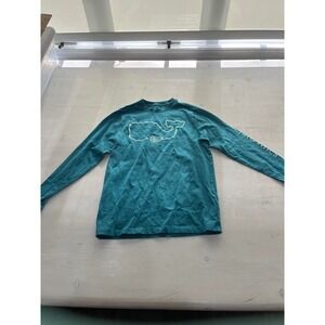 Vineyard Vines Kids Long Sleeve Lacrosse‎ Whale Graphic T-Shirt